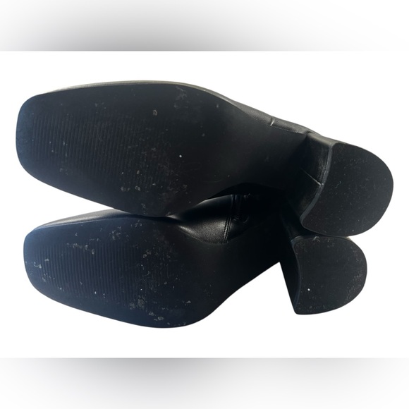 Steve Madden Lizah Women’s Black Casual Minimalist Knee Heel Boot Size 9.5 - Picture 11 of 12